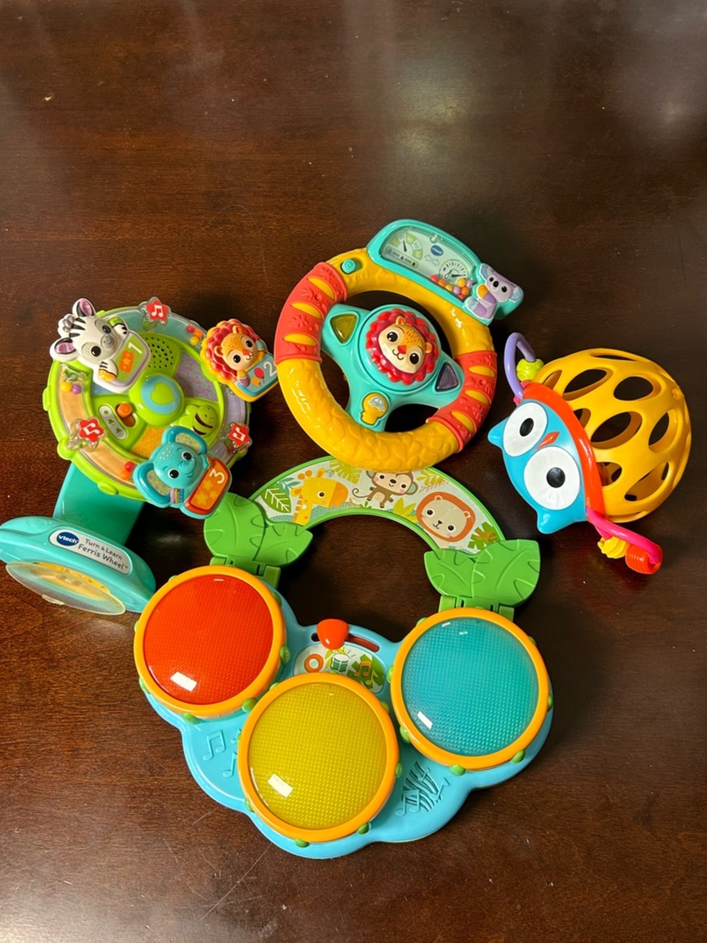 Baby toys bundle of 4 mixed brands